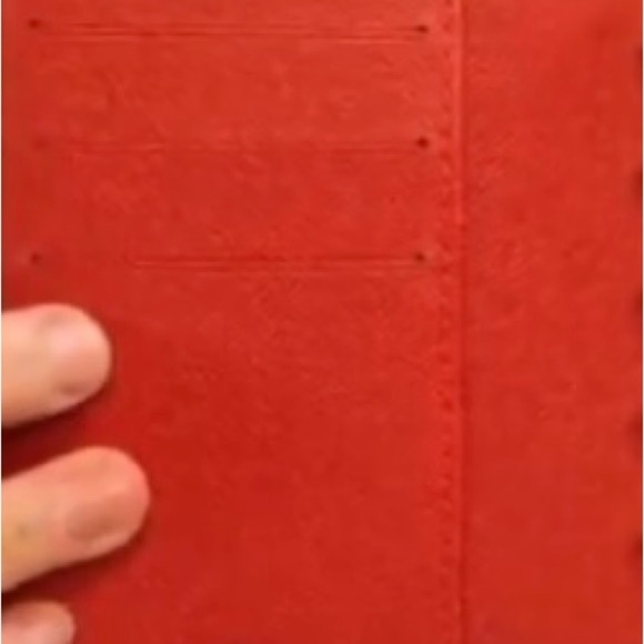 Louis Vuitton Red Epi Leather PM Agenda - Picture 7 of 12